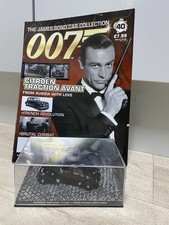 Eaglemoss James Bond Collection Citroen Traction Avant cracked box 1:43