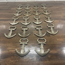 NUOVO 3,5” Barca/Nave/Nautica Ancoraggio Apribottiglie ANTICO OTTONE FINITURA METALLO