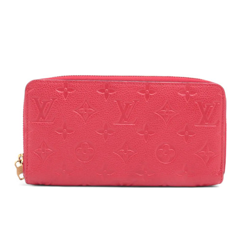 Louis Vuitton Empreinte Zippy Wallet M60737 Cerise Zip Round Wallet