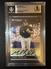 2004 Donruss Mark Buehrle Signed Card 106 BGS Slab Authentic Autograph Auto