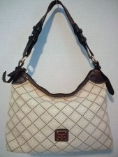Dooney Bourke Signature Hobo Large Single Strap Shoulder Bag Serial K0237166