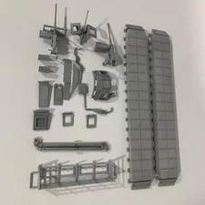 US Stock Upgraded Metal TUSKI for 1/16 Henglong Plastic 3918 RC Tank M1A2 Abrams