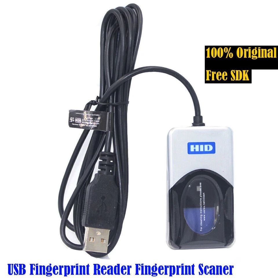 1~3PCS Digital Persona/Crossmatch HID-UAREU4500 Finger Print Reader USB Port - Image 3 of 4