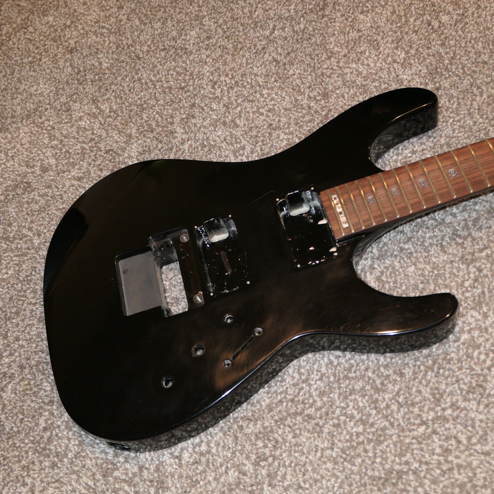 ESP LTD KH-602 Kirk Hammett Signature Black Body Neck