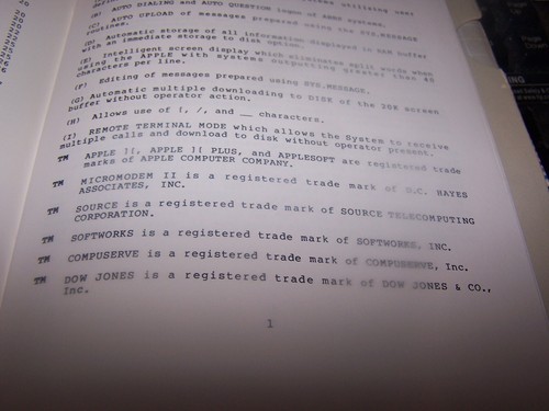 COMM-PAC Apple Special Delivery Software 1981 for Apple II 680-0115-A - Picture 3 of 3
