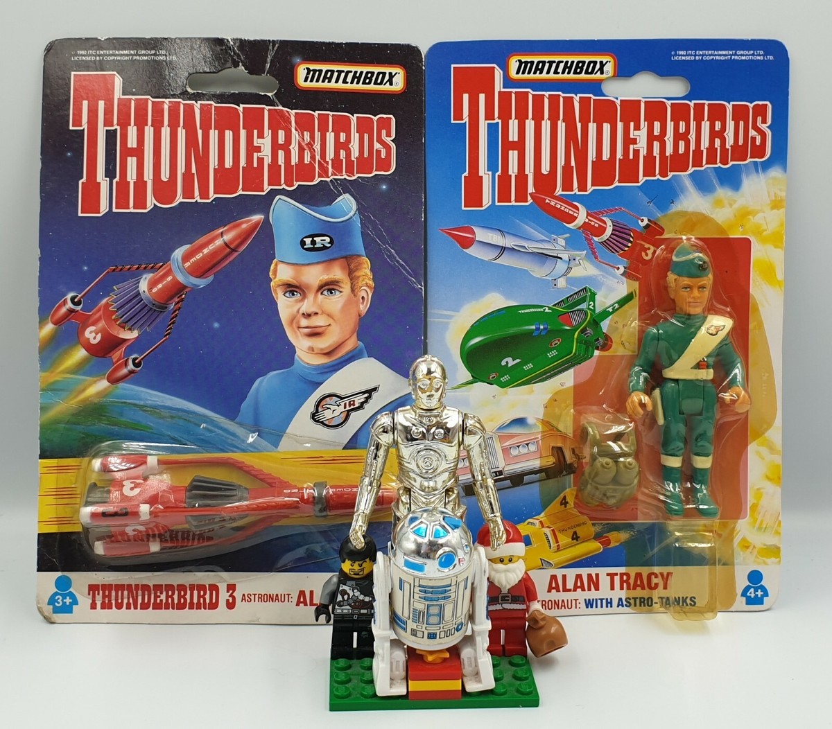 マッチボックス サンダーバード MATCHBOX 3体 アラン バージル フッド