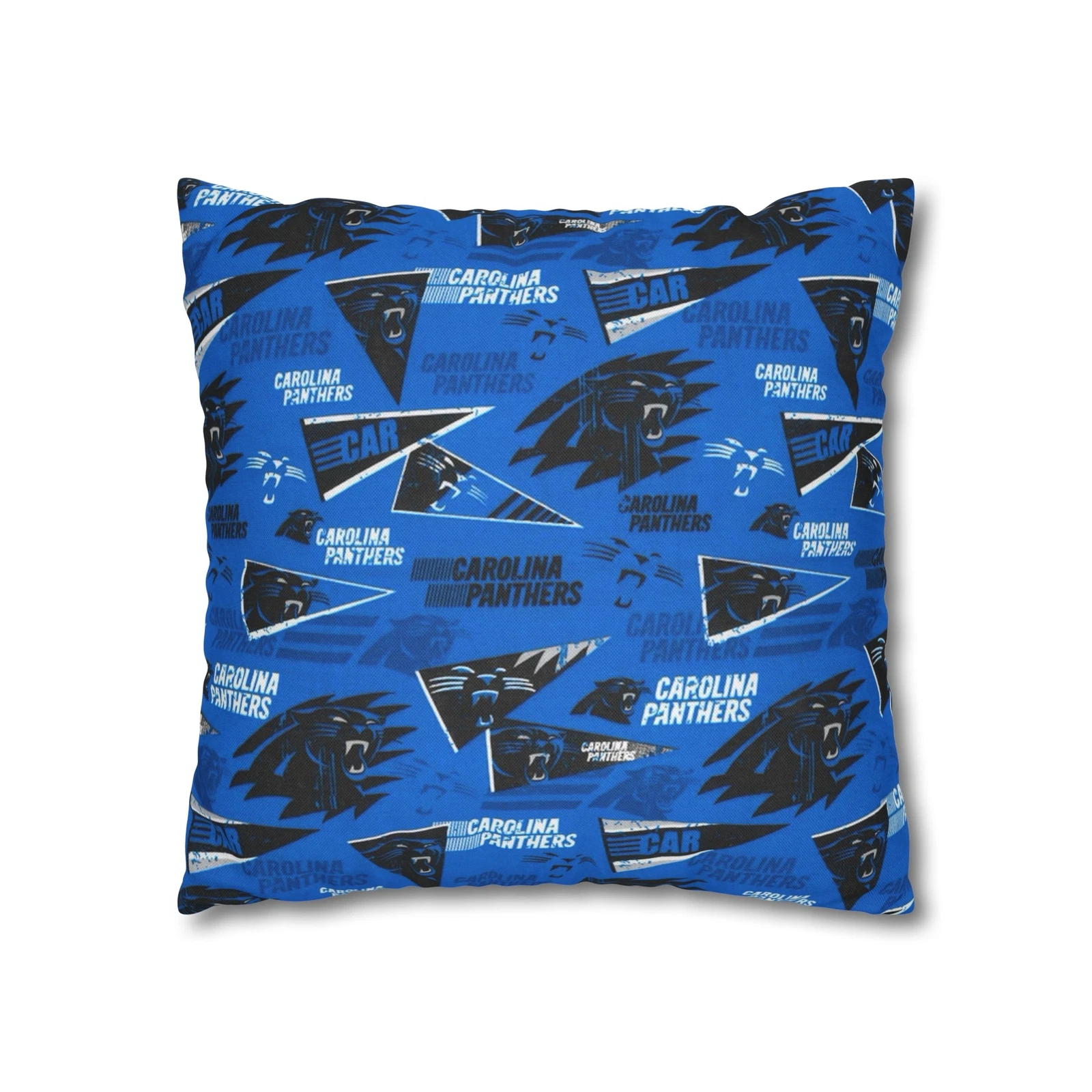 Carolina Panthers Square Throw Pillow Cover