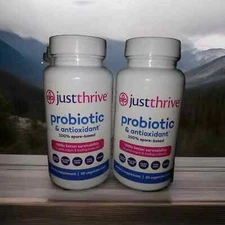 Just Thrive Probiotic & Antioxidant 30x2= 60 Count Exp 03/26