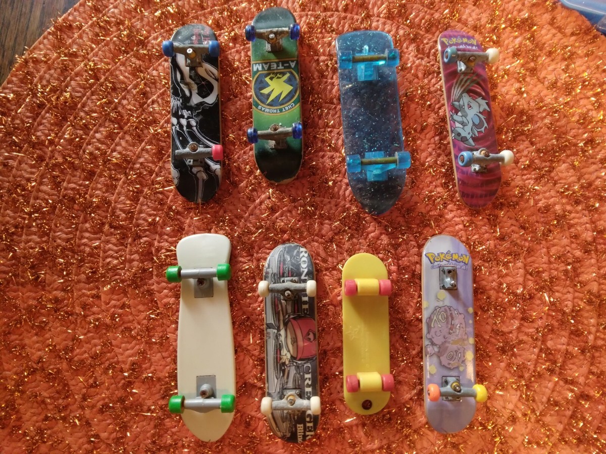 Vintage 90s RARE Mini Techdeck Skateboard Snowboard Scooter