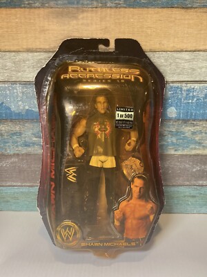 WWE Ruthless aggression Series 18 LE 1 of 500 Shawn Michaels Action Figure