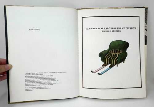 I Am Papa Snap and These Are My Favorite No Such Stories by Tomi Ungerer 1st Ed - Imagen 3 de 5