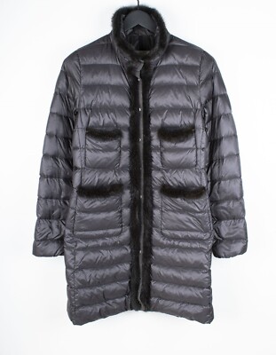 Original Moncler Lacanau Women Down Coat Jacket Size 2 S/M H5351