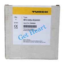 1pcs TURCK IM12-22EX-R/24VDC Isolation Switching Amplifiers 7505640