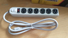 2 of Hubbell Surge Protective SPIKESHIELD TVSS Plug Strip Metal 6 outlet 6' Cord — photo 2