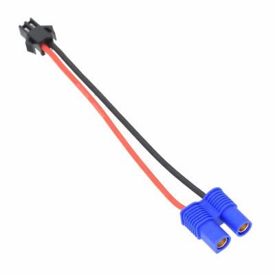 EC3 Female to SM 2Pin Male Adapter 20AWG 10CM cable For RC battery