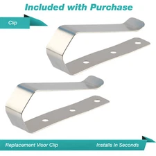 2 Visor Clip Garage Door Remote Opener Replacement for LiftMaster Chamberlain