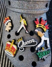 Queen Shoe Charms Freddie Mercury from Queen Shoe Charms Set of 7 Unbranded NNT