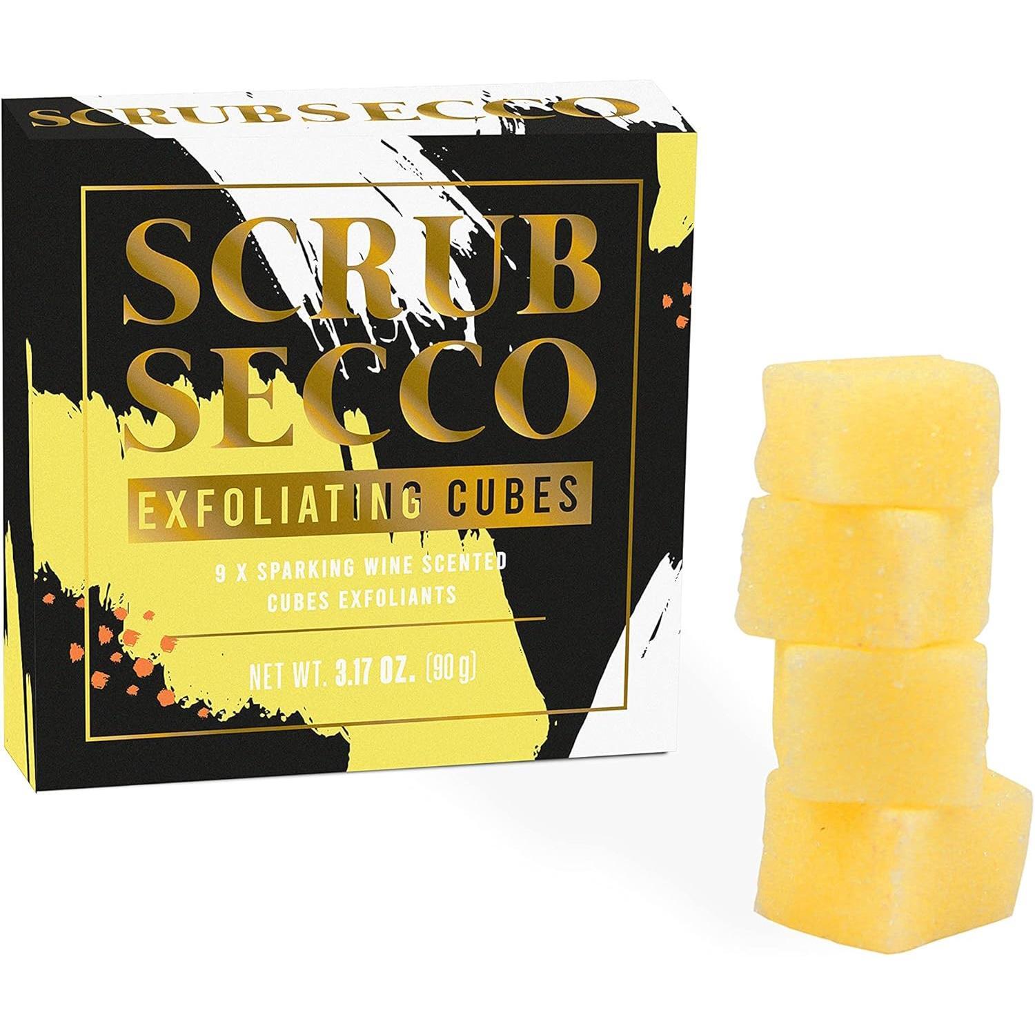 Body Exfoliator Scrub Wash Exfoliation Cubes Cleansing Skin Exfoliating Bubbly
