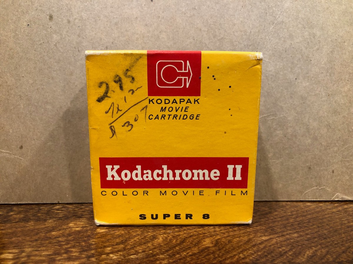 1 Box 1967 Vintage Kodak Super 8 Cartridge Kodachrome II Movie