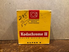 1 Box 1967 Vintage Kodak Super 8 Cartridge Kodachrome II Movie Film 50' KA464