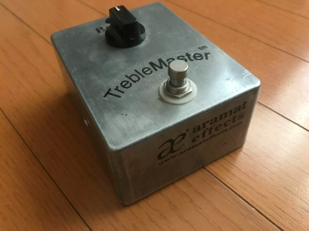 Treble Master Booster by Aramat Effects Made in USA Serial Treble Master Booster by Aramat Effects Made in USA Serial