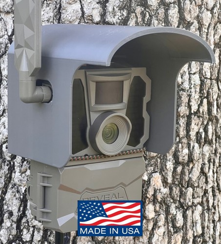 TACTACAM REVEAL XB CELLULAR TRAIL CAMERA PROTECTIVE WEATHER COVER RAIN SUN SNOW - Picture 3 of 15