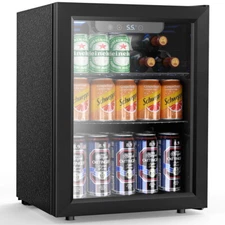 68 Cans Beverage Refrigerator Cooler