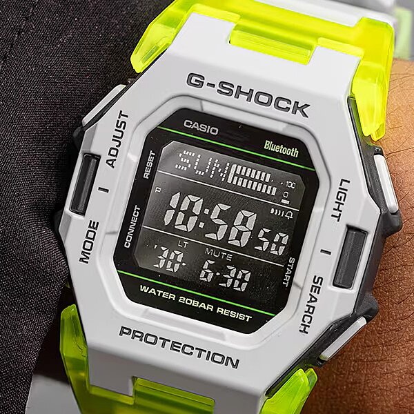 CASIO G-SHOCK GD-B500MW-8JF Black Digital Unisex Watch Light Gray