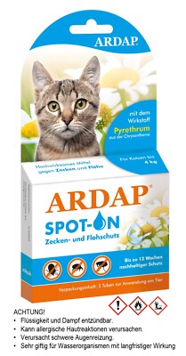ARDAP Spot-On für kleine Katzen bis 4 kg