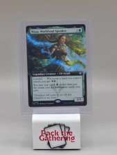 Nissa, Worldsoul Speaker - Extended Art Rare - Aetherdrift - MTG