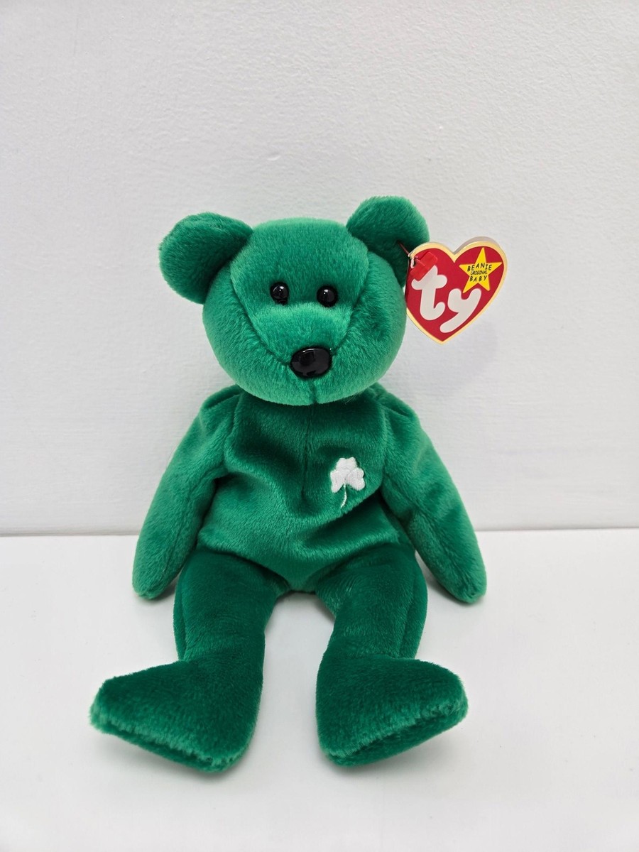 Ty Beanie Baby “Erin” the CLASSIC Patrick's Day or Irish Bear