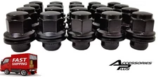 24 Pc BLACK 2024-2025 TUNDRA FACTORY TYPE (SOLID) LUG NUTS 14m x 1.50 # 5309BK