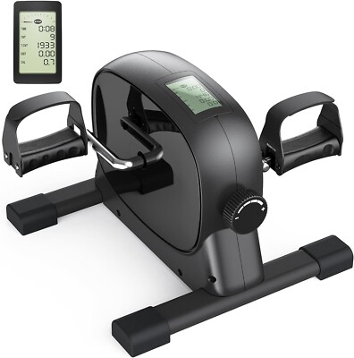 Under Desk Bike Pedal Exerciser for Arm/Leg Exercise Portable Mini Bike