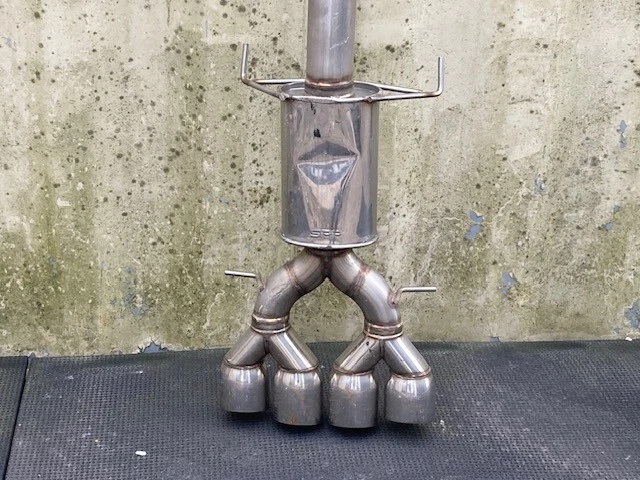 17-20 Honda Civic SI Coupe 1.5L Rear 3" Street Catback Exhaust Centered Mufflers - Image 2 of 4