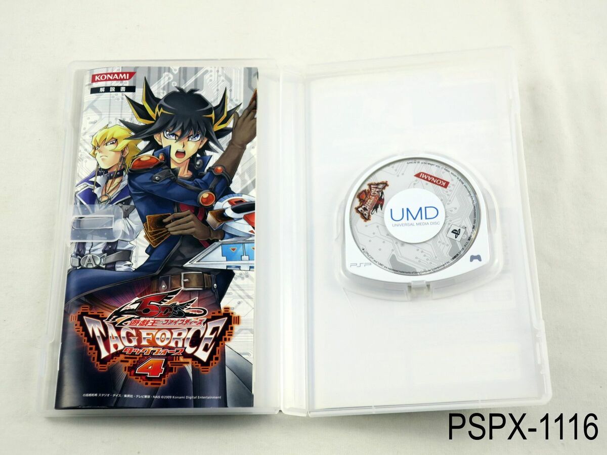 psp YU-GI-OH! 5D's Tag Force 4 + Limited Edition Cards (Works on US  Consoles)