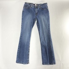 JORDACHE Vintage Bootcut Jeans Med Rise Juniors 9 / 10 Petite x 29  Med Blue