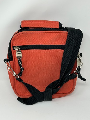 Rockland Womens Crossbody Messenger Bag Orange Used - Picture 2 of 2