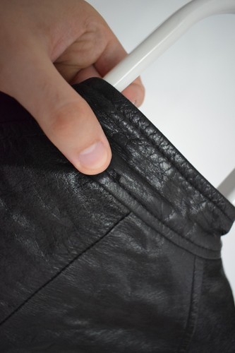 Schott Buffalo Leather Black Biker Motorcycle Men's Jacket Size L MADE IN USA - Picture 17 of 23