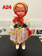 A24-Vintage Wind Up Toy Dancing Doll Genuine Vintage Early Wind Up Doll NO KEY