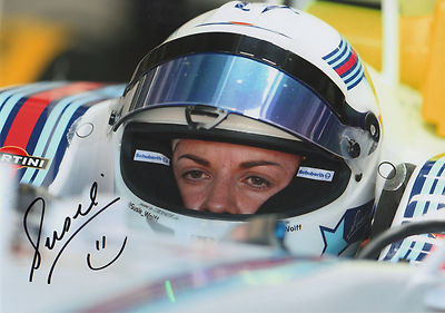 Susie Wolff ''Williams'' Autogramm signed 20x30 cm Bild