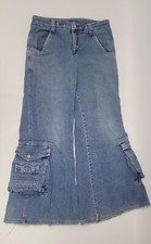 KIK GIRL Wide Legged Y2K Skate/Rave Jeans