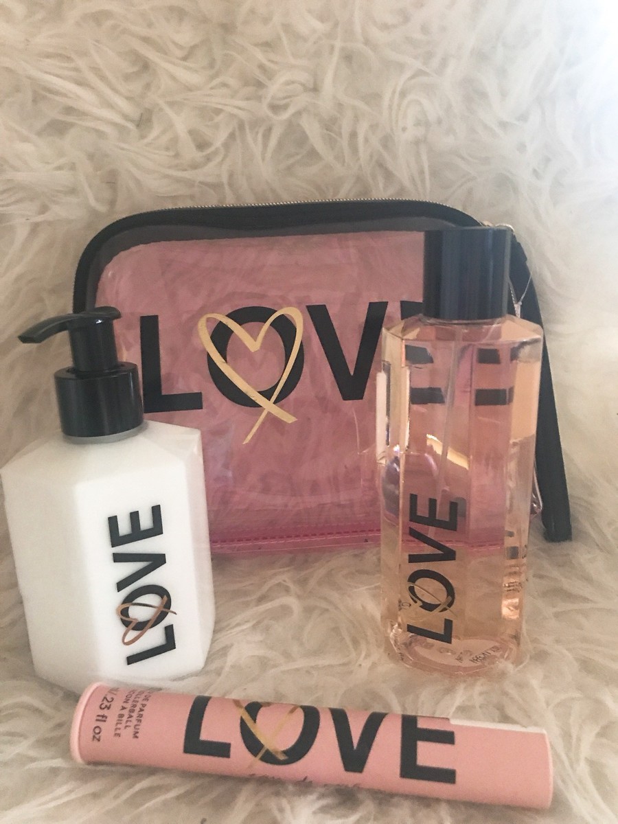 Victoria's Secret Love Gift Set with Pouch | eBay