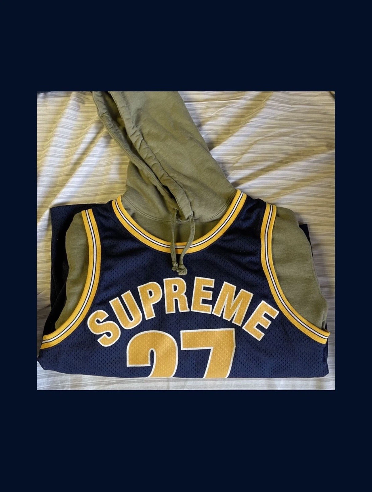 Sweat à capuche Supreme Jersey