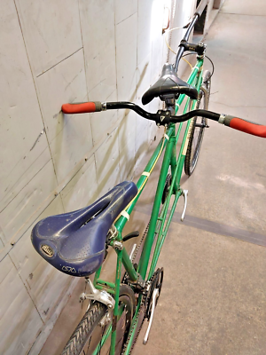 Vélo Tandem Bowden Java Mixte 1960 - 58/53 Cm, Acier Vert, Fabriqué USA