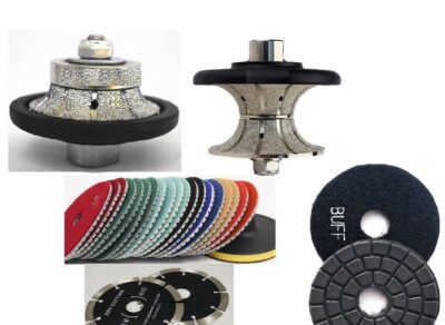 3/4'' Full Demi Bullnose profiler 20 travertine granite concrete saw blade polish