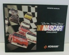 1991 Vintage Konami NASCAR Challenge Video Game Manual 25021