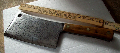 Antique Landers Cleaver Pre 1860 RARE Pre Landers Frary Clark 2lb 6oz  HEAVY
