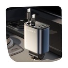 New ListingLisen Retractable Car Charger Usb C, 69W Usb C Car Charger Adapter with Dual .