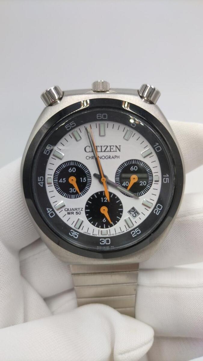 Citizen 0510-S127718 Quartz Analog Watch - Silver Case, Blue Citizen 0510-S127718 Quartz Analog Watch - Silver Case, Blue