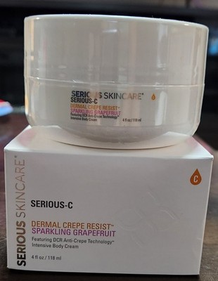 Serious Skincare Serious -C Dermal Crepe Resistant Intensive Body Cream 4 oz